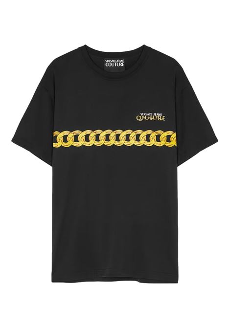 Versace Jeans CoutureT-shirt con stampa VERSACE JEANS COUTURE | T-shirt | 75GAHF02 CJ00FG89